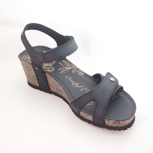 Sandalias Panama Jack Julia Basics B Negro