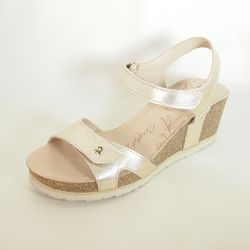 Sandalias Panama Jack Julia Shine Oro
