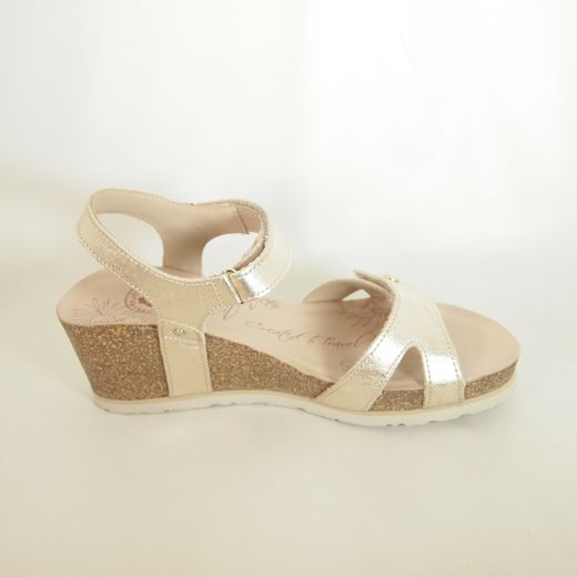Sandalias Panama Jack Julia Shine Oro