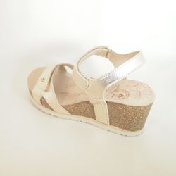 Sandalias Panama Jack Julia Shine Oro