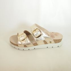 Sandalias Panama Jack Shirley Oro