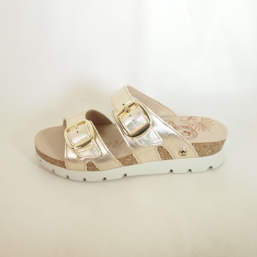 Sandalias Panama Jack Shirley Oro