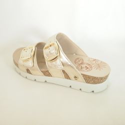 Sandalias Panama Jack Shirley Oro