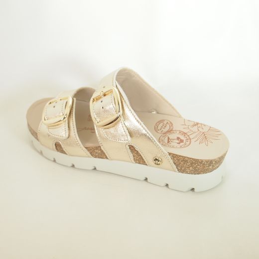 Sandalias Panama Jack Shirley Oro