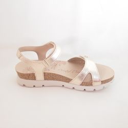 Sandalias Panama Jack Sulia Shine B3 Oro