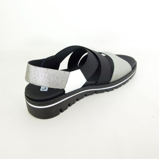 Sandalias Piesanto 220787 Acero-Blanco