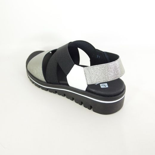 Sandalias Piesanto 220787 Acero-Blanco