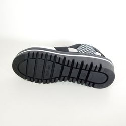 Sandalias Piesanto 240787 Blanco y Negro