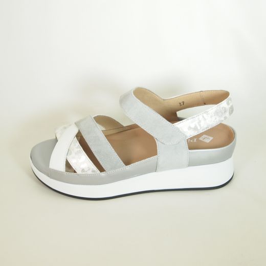Sandalias Piesanto 250424 Blanco Perla