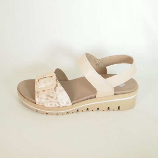 Sandalias Piesanto 250774 Combi Nude
