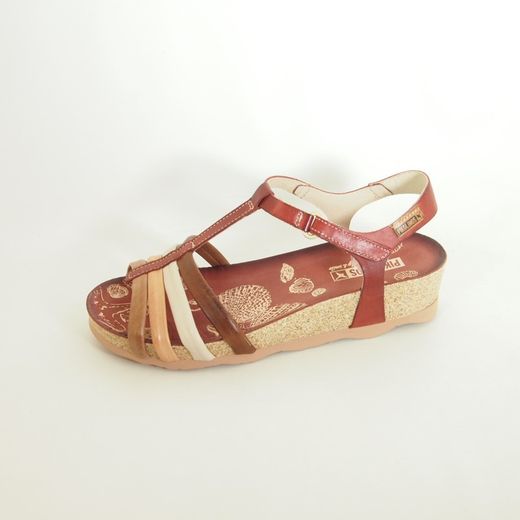 Sandalias Pikolinos Mahon W9E-0654C1 Marrón-Sandía