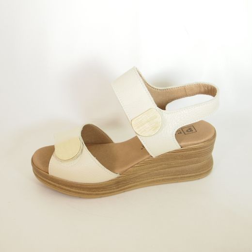 Sandalias Pitillos 11054 Crema