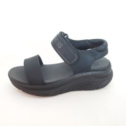 Sandalias Skechers 119226 D'Lux Walker New Block Negro