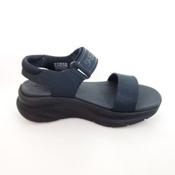 Sandalias Skechers 119226 D'Lux Walker New Block Negro