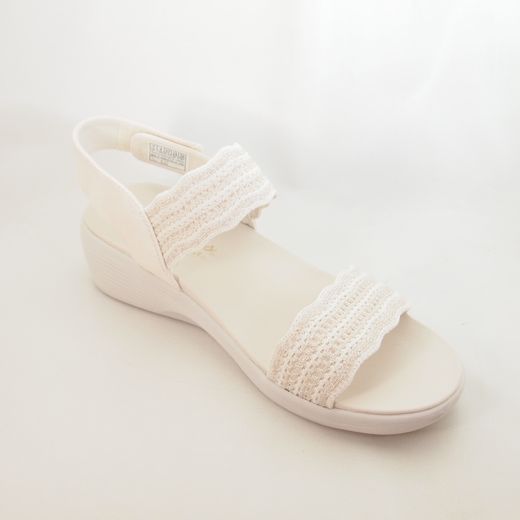 Sandalias Skechers 119559 Arya Favorite Finds Blanco