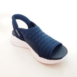 Sandalias Skechers 119805 Ultra Flex 3.0 Sun Warmth Azul