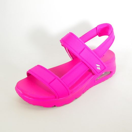 Sandalias Skechers 119814 Cali Uno Fun Stand Rosa