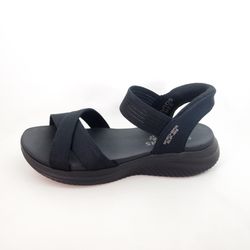 Sandalias Skechers 119975 Ultra Flex 3.0 Sandal Never Better Negro