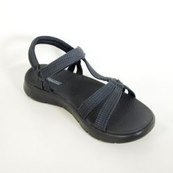 Sandalias Skechers 141451 Go Walk Flex Sandal Sublime Negro