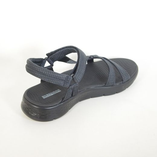 Sandalias Skechers 141451 Go Walk Flex Sandal Sublime Negro