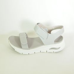 Sandalias Skechers Arch Fit Touristy 119247 Taupe plana