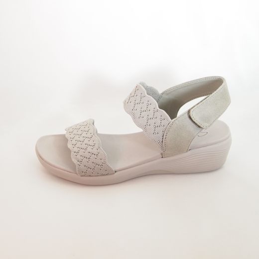 Sandalias Skechers Arya on the Rise 163165 Taupe
