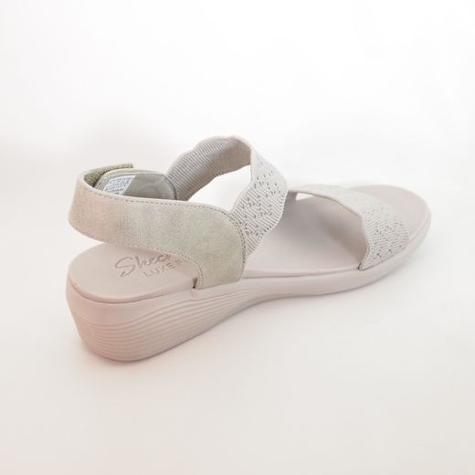 Sandalias Skechers Arya on the Rise 163165 Taupe