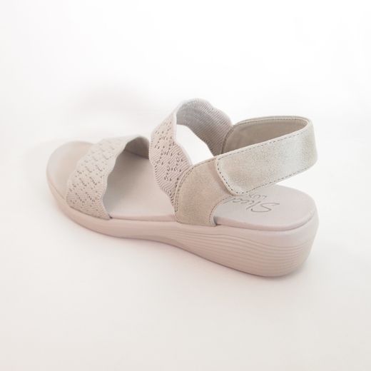 Sandalias Skechers Arya on the Rise 163165 Taupe