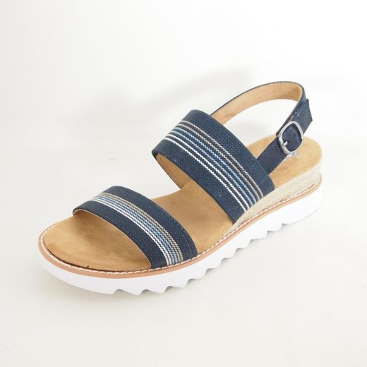 Sandalias Skechers Desert Kii Hi Tea Time 113863 Azul
