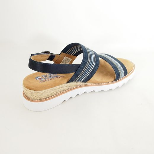 Sandalias Skechers Desert Kii Hi Tea Time 113863 Azul