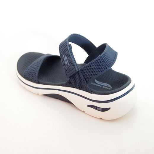 Sandalias Skechers Go Walk Arch Fit Annie 140874 Azul