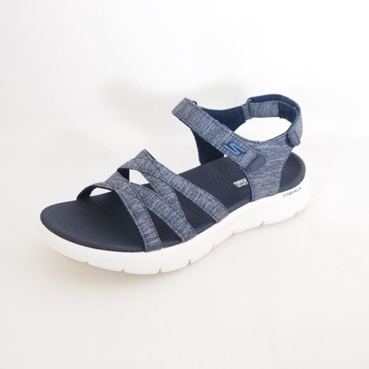 Sandalias Skechers Go Walk Flex Sandal Sunshine 141450 Azul