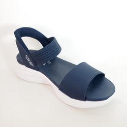 Sandalias Skechers Ultra Flex 3.0 Summerville Azul