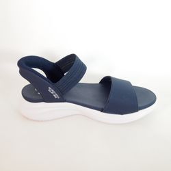 Sandalias Skechers Ultra Flex 3.0 Summerville Azul