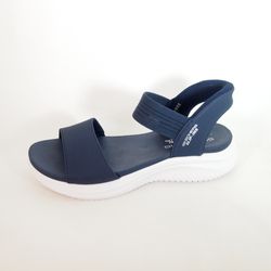 Sandalias Skechers Ultra Flex 3.0 Summerville Azul