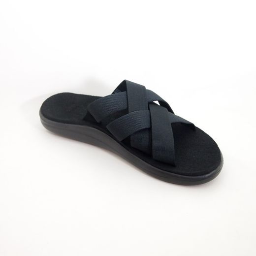 Sandalias Teva Voya Slide Negro