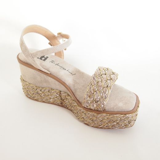 Sandalias Xti 14267502 Beige