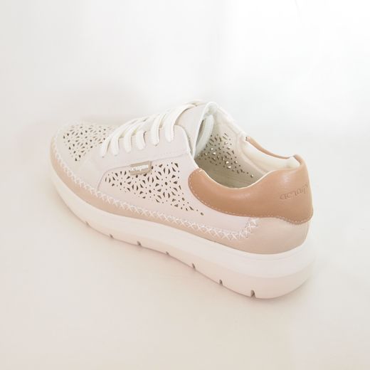Sneaker mujer Amarpies AHI30061 Beige
