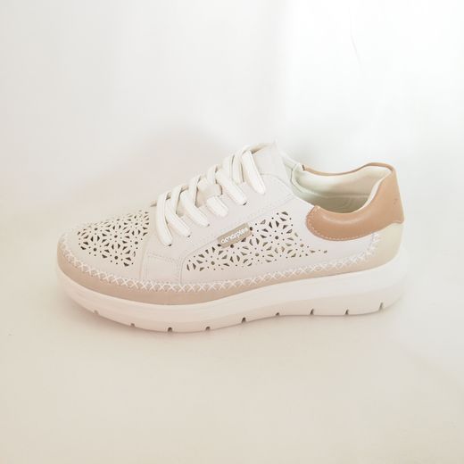 Sneaker mujer Amarpies AHI30061 Beige