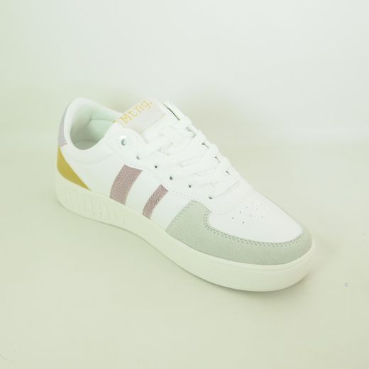 Sneakers Mustang 60283 Blanco-Rosa