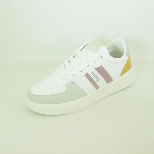 Sneakers Mustang 60283 Blanco-Rosa