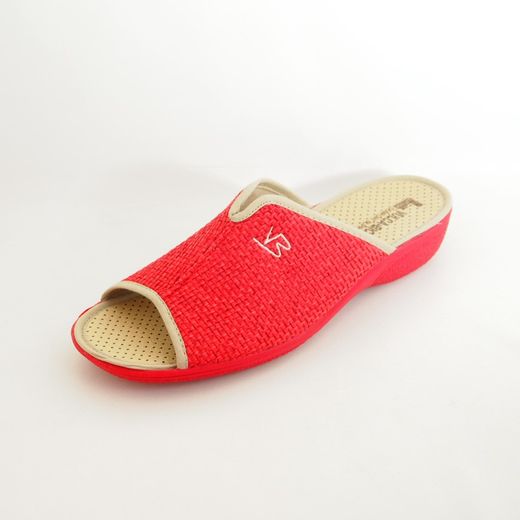 Zapatilla casa de mujer Vulca-Bicha 4731 Rojo