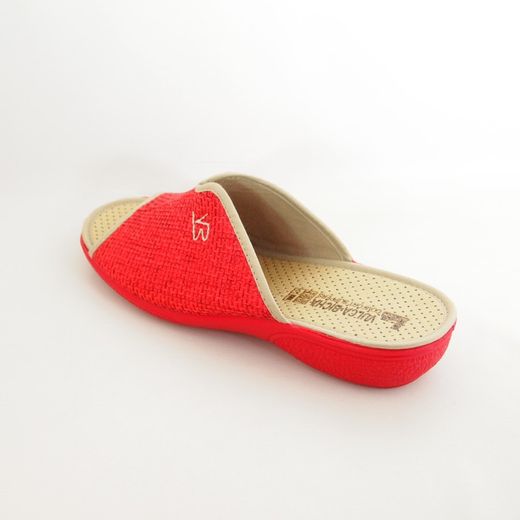 Zapatilla casa de mujer Vulca-Bicha 4731 Rojo