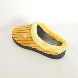 Zapatilla casa roal R12025 mostaza