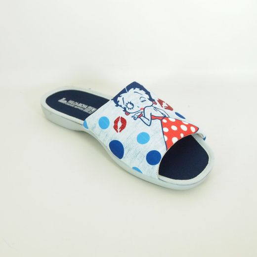 Zapatilla casa Vulca-Bicha 1911 Azul-Perla
