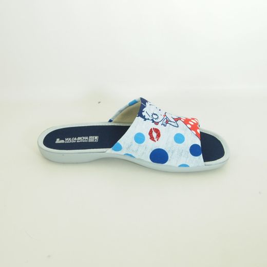 Zapatilla casa Vulca-Bicha 1911 Azul-Perla