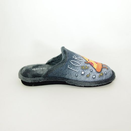 Zapatilla de casa Garzón P349-246 Gris