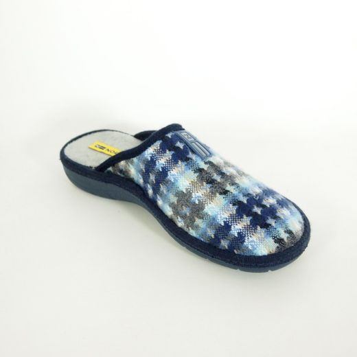 Zapatilla de casa Nordikas London 1718 Azul