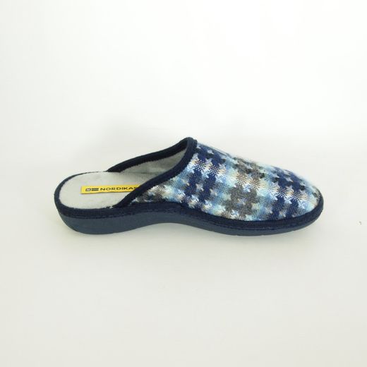 Zapatilla de casa Nordikas London 1718 Azul