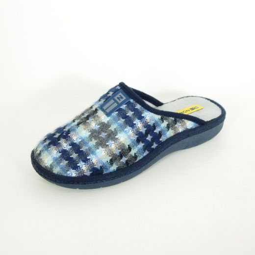 Zapatilla de casa Nordikas London 1718 Azul